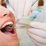 oral cancer screening, oral cancer awareness, women getting oral cancer screening