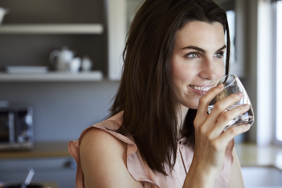 drinking water to prevent dehydration, effect of dehydration on the mouth