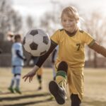 protect your child's smile during fall sports, athletic mouthguard