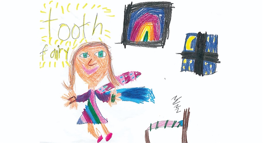 tooth fairy drawing