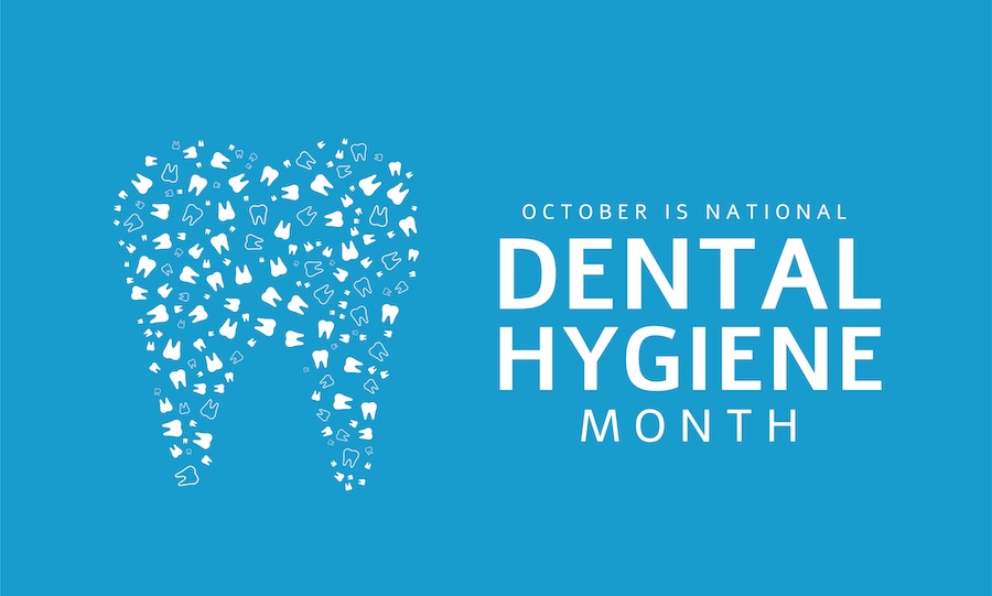 october dental hygiene month